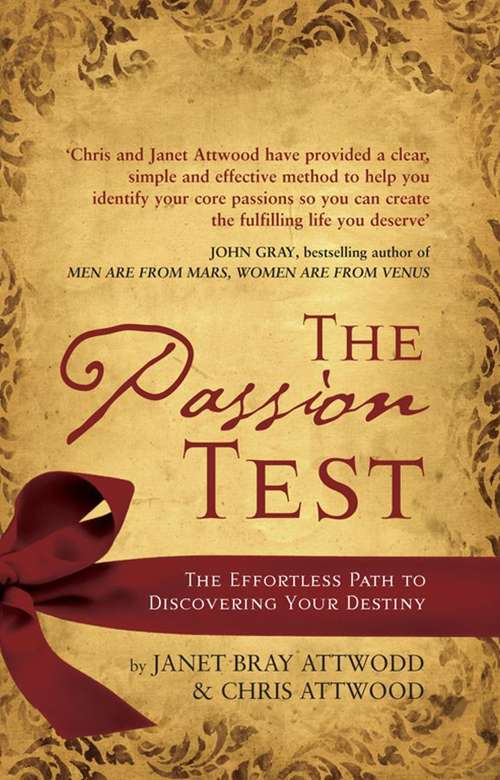 Book cover of The Passion Test