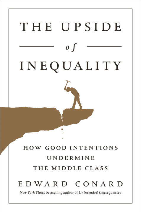 Book cover of The Upside of Inequality: How Good Intentions Undermine the Middle Class