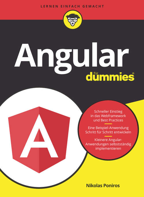 Book cover of Angular für Dummies (Für Dummies)