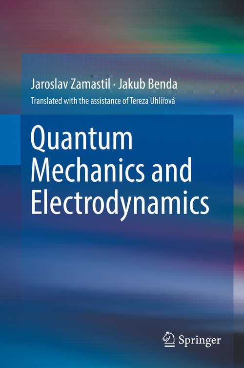 Book cover of Quantum Mechanics and Electrodynamics