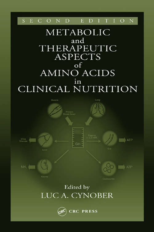 Book cover of Metabolic & Therapeutic Aspects of Amino Acids in Clinical Nutrition (2)