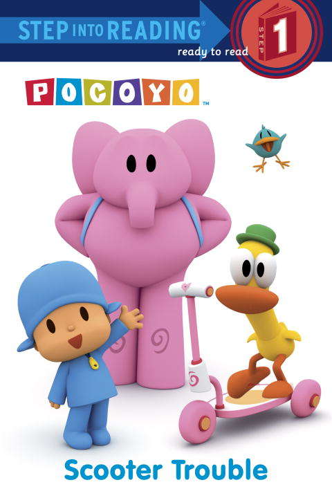 Book cover of Scooter Trouble (Pocoyo)