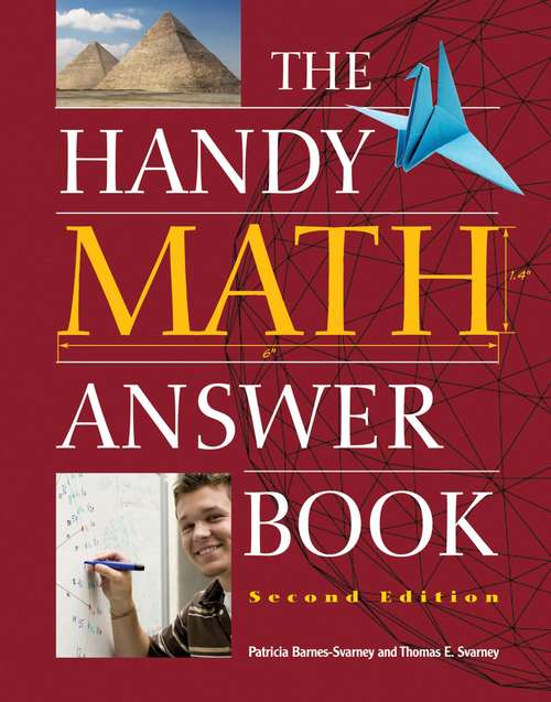 Book cover of The Handy Math Answer Book