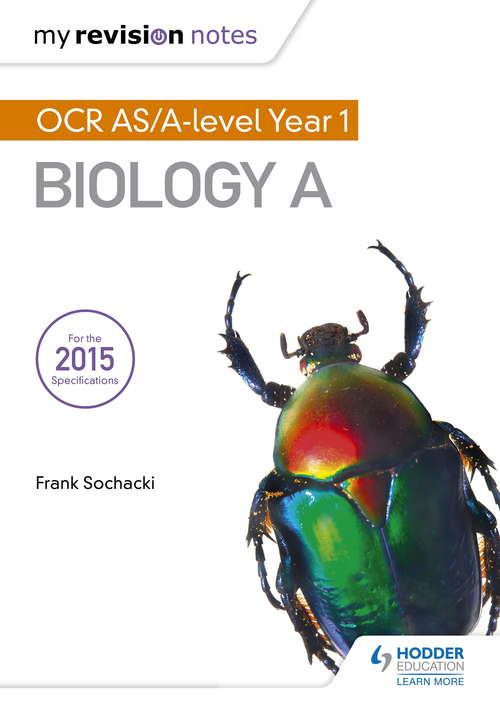 Book cover of My Revision Notes: OCR AS Biology A Second Edition (2)