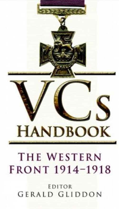 Book cover of VCs Handbook: The Western Front 1914-1918