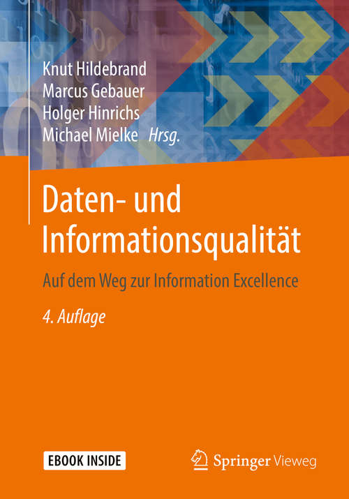 Book cover of Daten- und Informationsqualität: Auf dem Weg zur Information Excellence