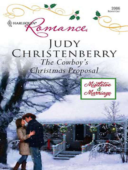 Book cover of The Cowboy's Christmas Proposal