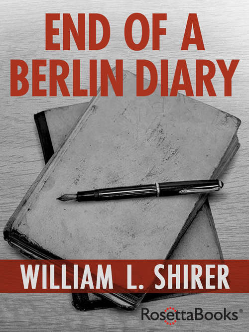 Book cover of End of a Berlin Diary