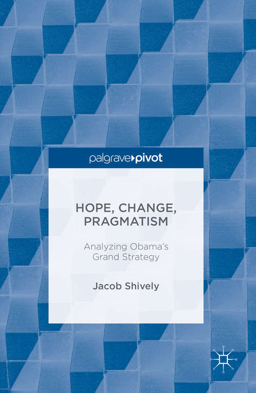 Book cover of Hope, Change, Pragmatism