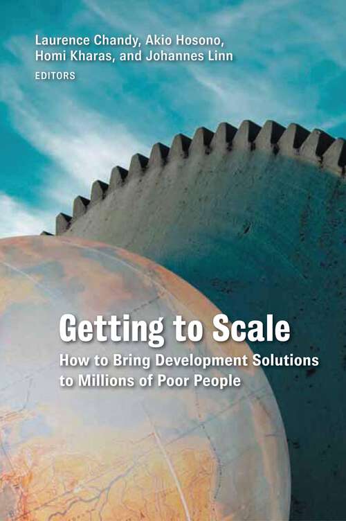 Book cover of Getting to Scale