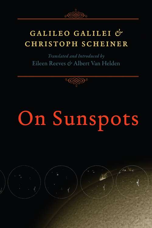 Book cover of On Sunspots