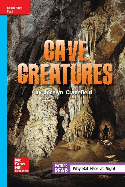 Book cover of Cave Creatures [On Level, Grade 5]