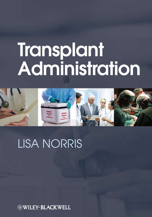 Book cover of Transplant Administration