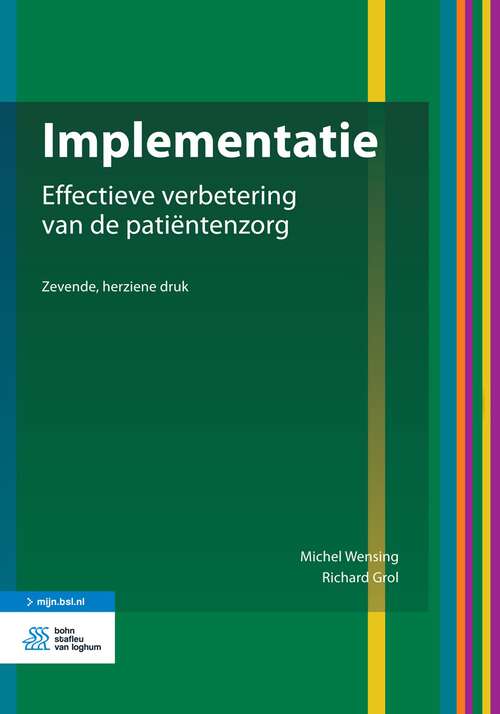 Book cover of Implementatie: Effectieve verbetering van de patiëntenzorg