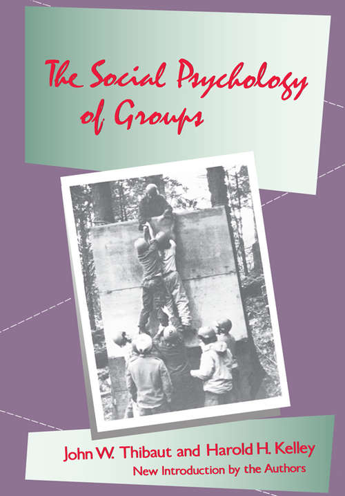 Book cover of The Social Psychology of Groups