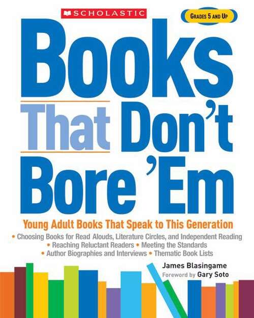 Book cover of Books That Don't Bore 'Em: Young Adult Books That Speak to This Generation