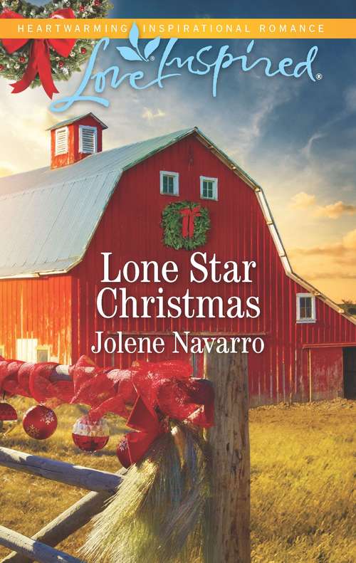 Book cover of Lone Star Christmas: White Christmas In Dry Creek The Nurse's Secret Suitor Lone Star Holiday (Original) (Lone Star Legacy (Love Inspired) #1)