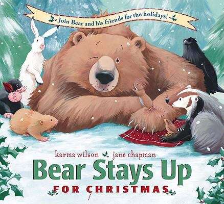 Book cover of Bear Stays Up for Christmas