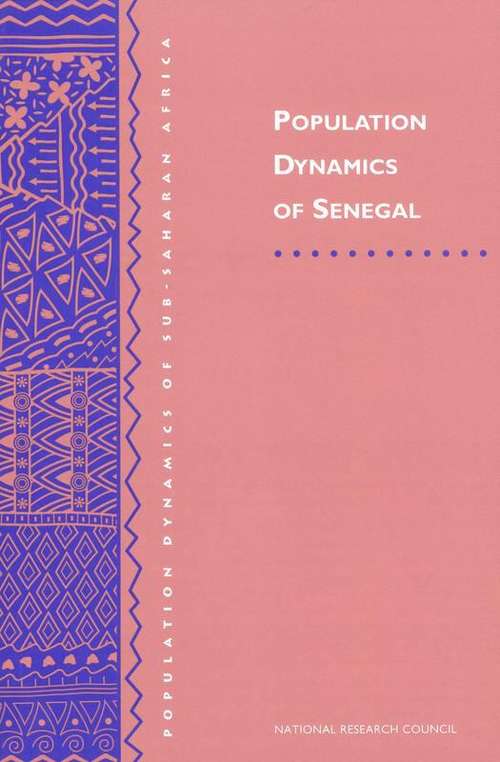 Book cover of Population Dynamics Of Senegal