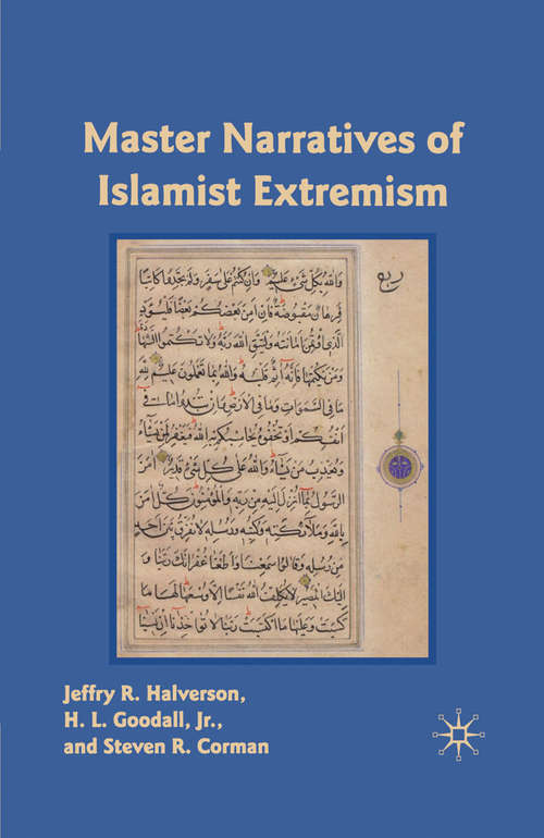 Book cover of Master Narratives of Islamist Extremism