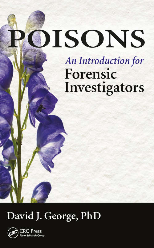 Book cover of Poisons: An Introduction for Forensic Investigators
