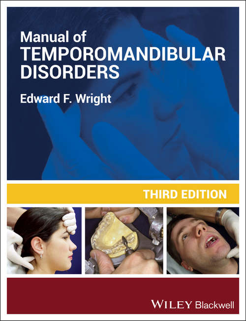 Book cover of Manual of Temporomandibular Disorders