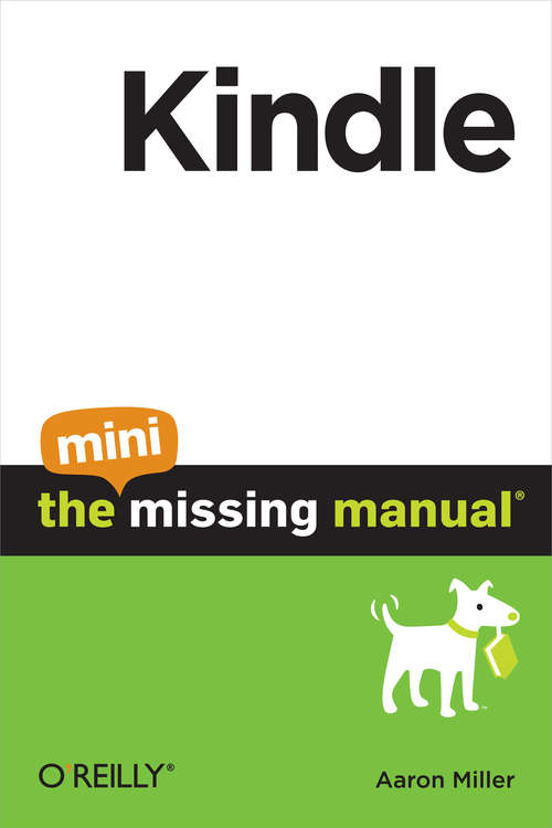 Book cover of Kindle: The Mini Missing Manual