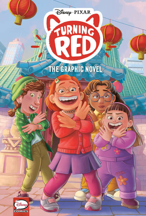 Book cover of Disney/Pixar Turning Red: The Graphic Novel (Graphic Novel)