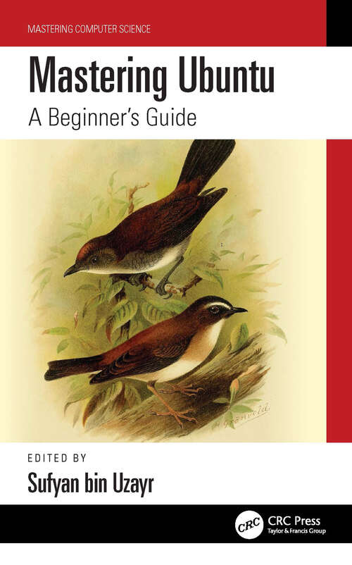 Book cover of Mastering Ubuntu: A Beginner's Guide (Mastering Computer Science)