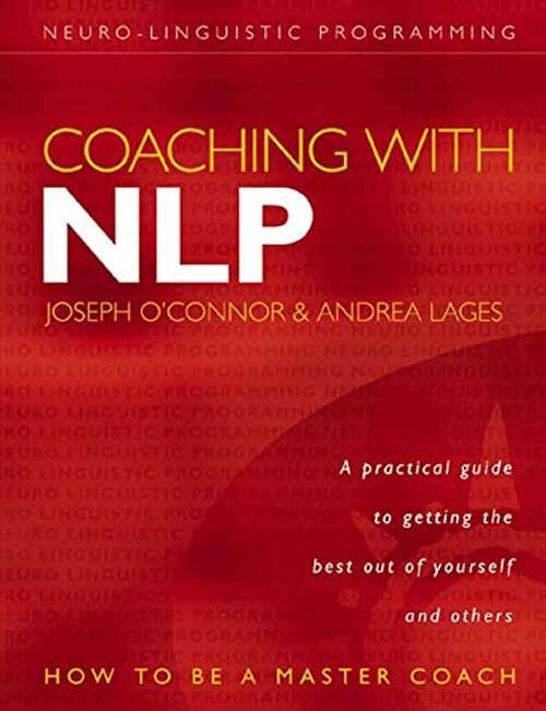 Book cover of Coaching With NLP: How To Be a Master Coach