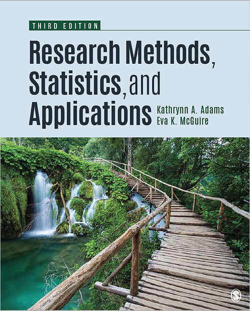 Book cover of Student Study Guide With IBM® SPSS® Workbook for Research Methods, Statistics, and Applications (Third Edition)