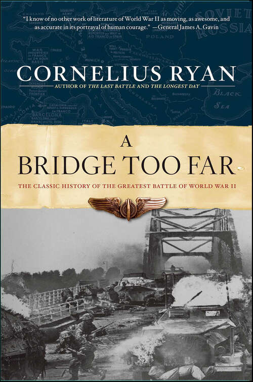 Book cover of A Bridge Too Far