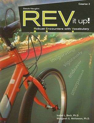 Book cover of REV It Up! Robust Encounters with Vocabulary, Course 2