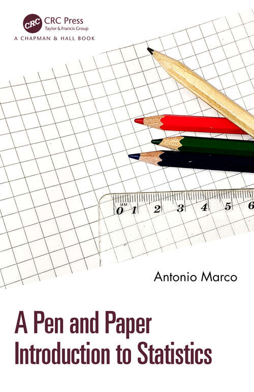Book cover of A Pen and Paper Introduction to Statistics