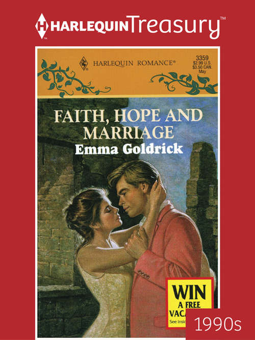 Book cover of Faith, Hope and Marriage