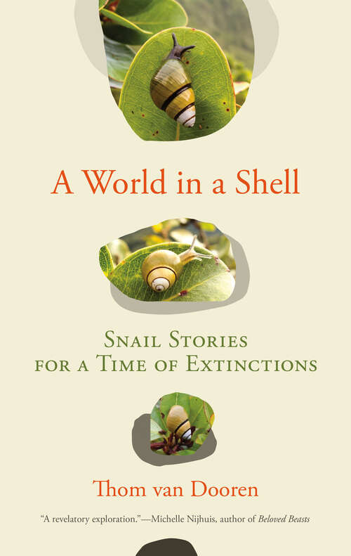 Book cover of A World in a Shell: Snail Stories for a Time of Extinctions