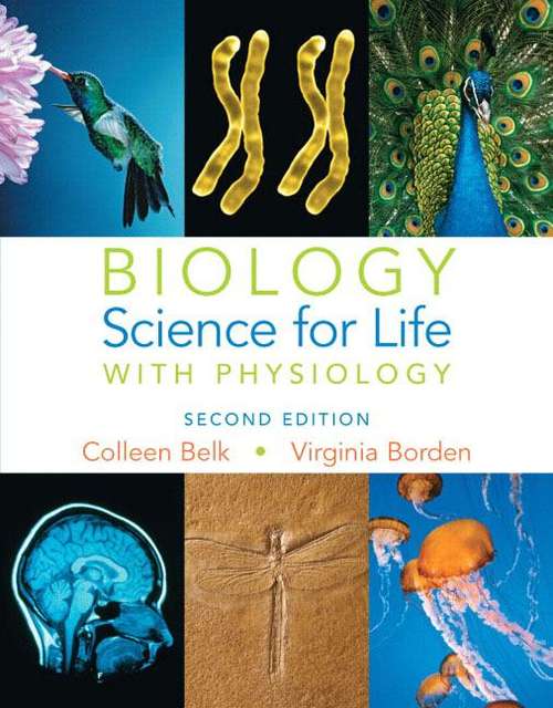 Book cover of Biology: Science for Life with Physiology