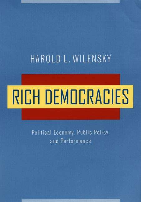 Book cover of Rich Democracies: Political Economy, Public Policy, and Performance
