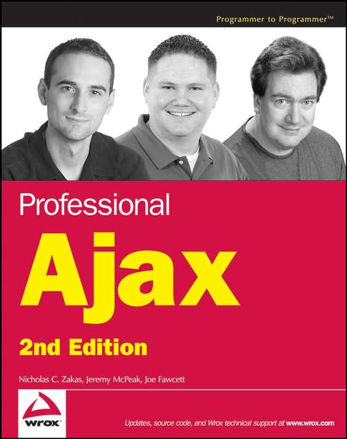 Book cover of Professional Ajax