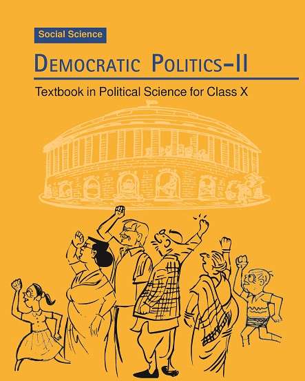 Book cover of Class 10 - Social Science Democratic Politics-II