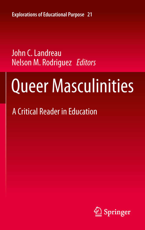 Book cover of Queer Masculinities: A Critical Reader in Education