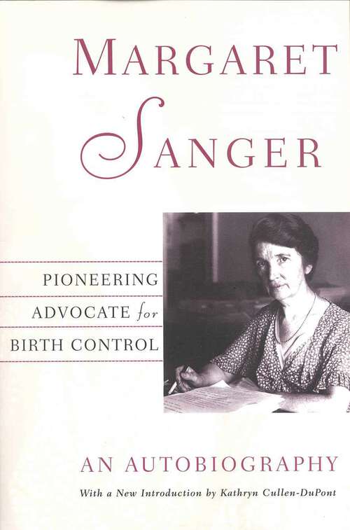 Book cover of Margaret Sanger: An Autobiography