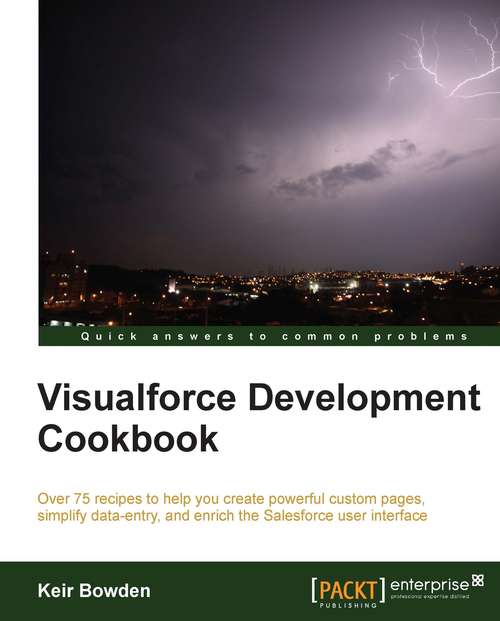 Book cover of Visualforce Development Cookbook
