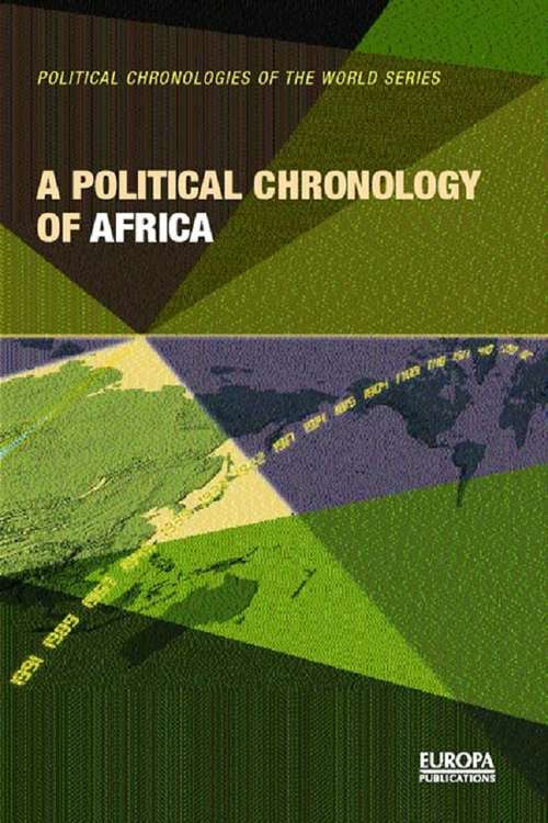 Book cover of A Political Chronology of Africa