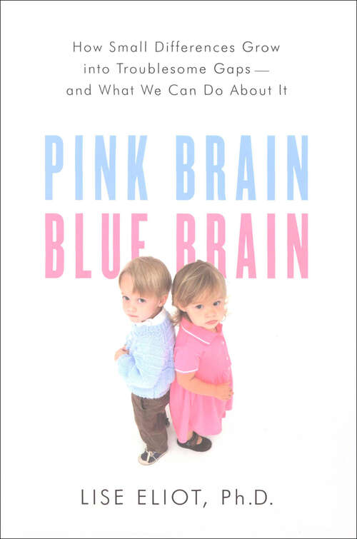 Book cover of Pink Brain, Blue Brain: How Small Differences Grow Into Troublesome Gaps—And What We Can Do About It