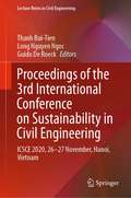 Proceedings of the 3rd International Conference on Sustainability in Civil Engineering: ICSCE 2020, 26-27 November, Hanoi, Vietnam (Lecture Notes in Civil Engineering #145)