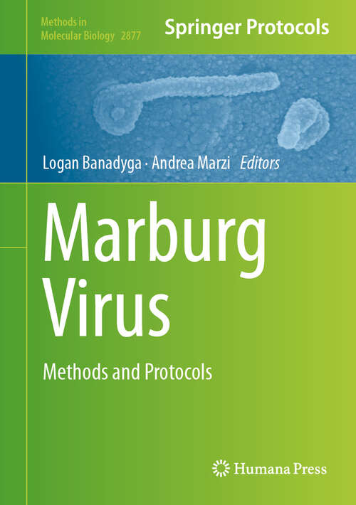 Book cover of Marburg Virus: Methods and Protocols (Methods in Molecular Biology #2877)