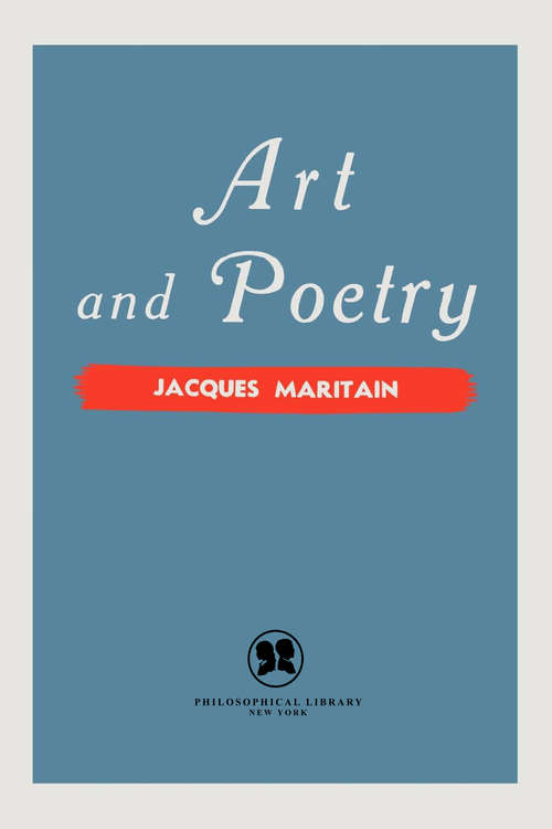 Book cover of Art and Poetry