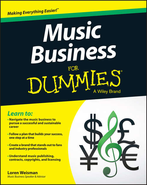 Book cover of Music Business For Dummies