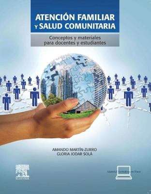 Book cover of Atención familiar y salud comunitaria-Conceptos y materiales para docentes y estudiantes